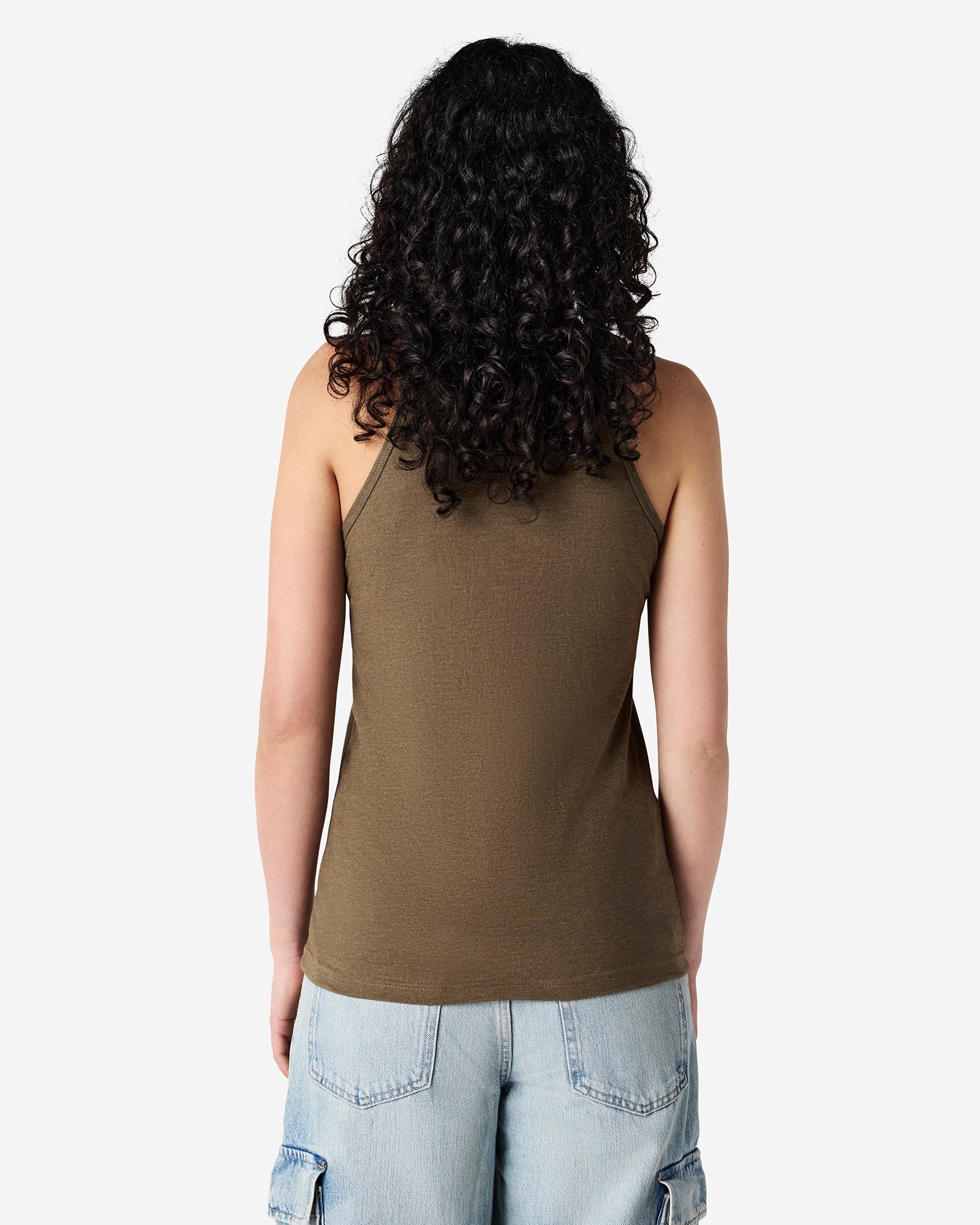 101CVC American Apparel CVC Womens Racerneck Tank