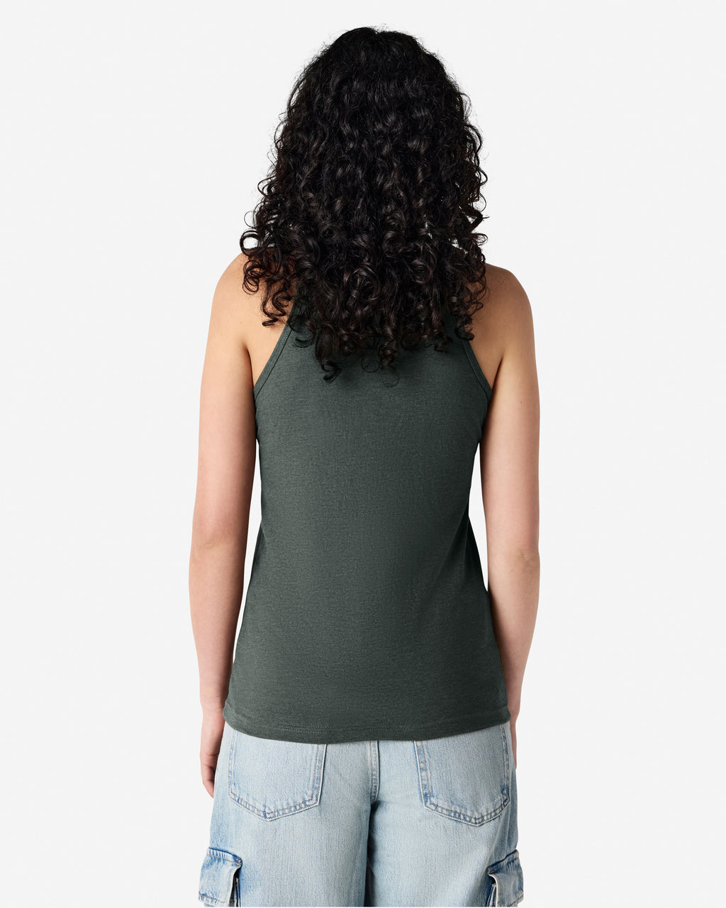 101CVC American Apparel CVC Womens Racerneck Tank
