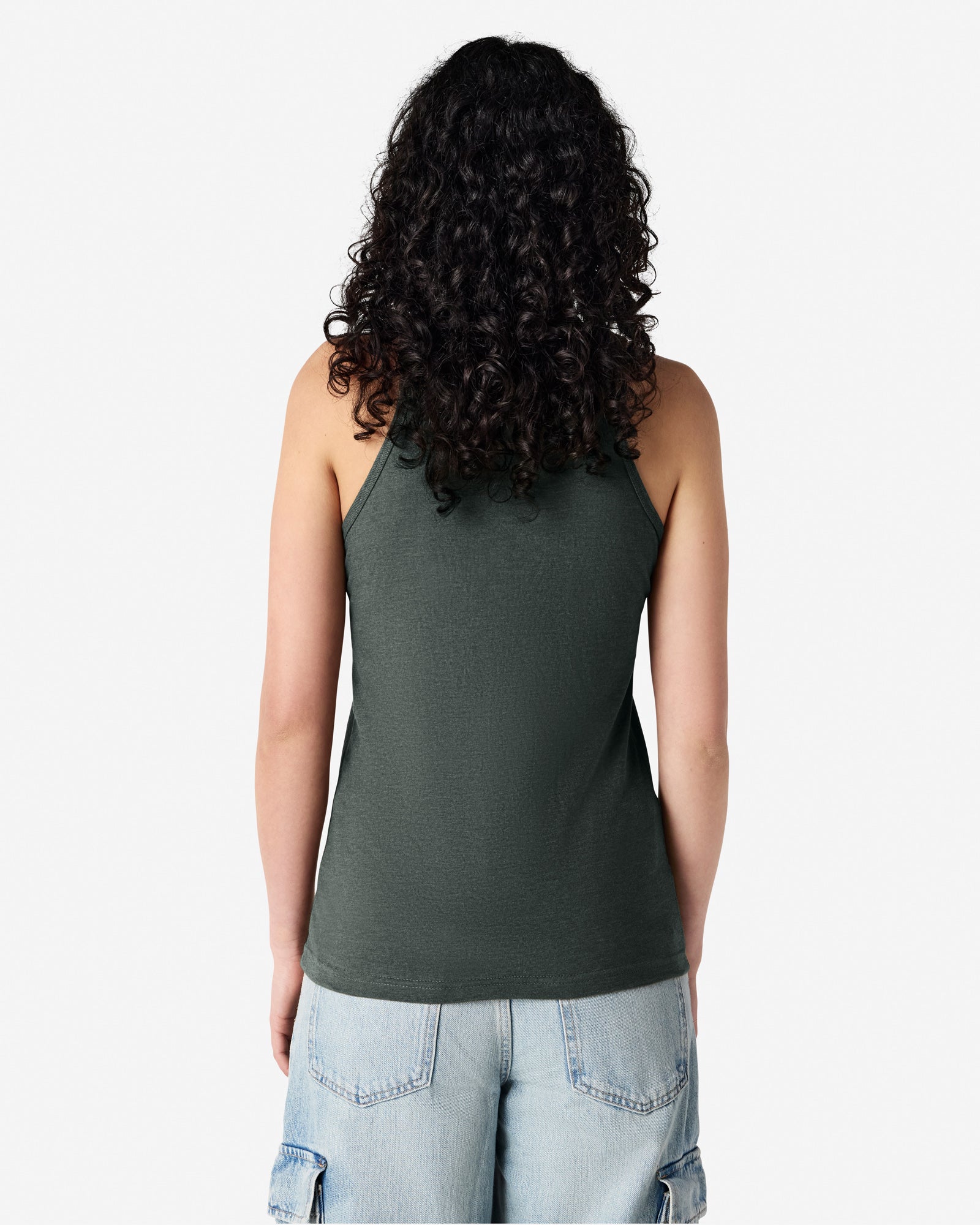 101CVC American Apparel CVC Womens Racerneck Tank