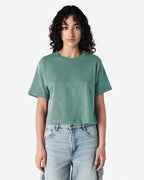 102 American Apparel Women's Fine Jersey Boxy T-Shirt