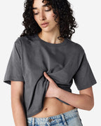 102 American Apparel Women's Fine Jersey Boxy T-Shirt