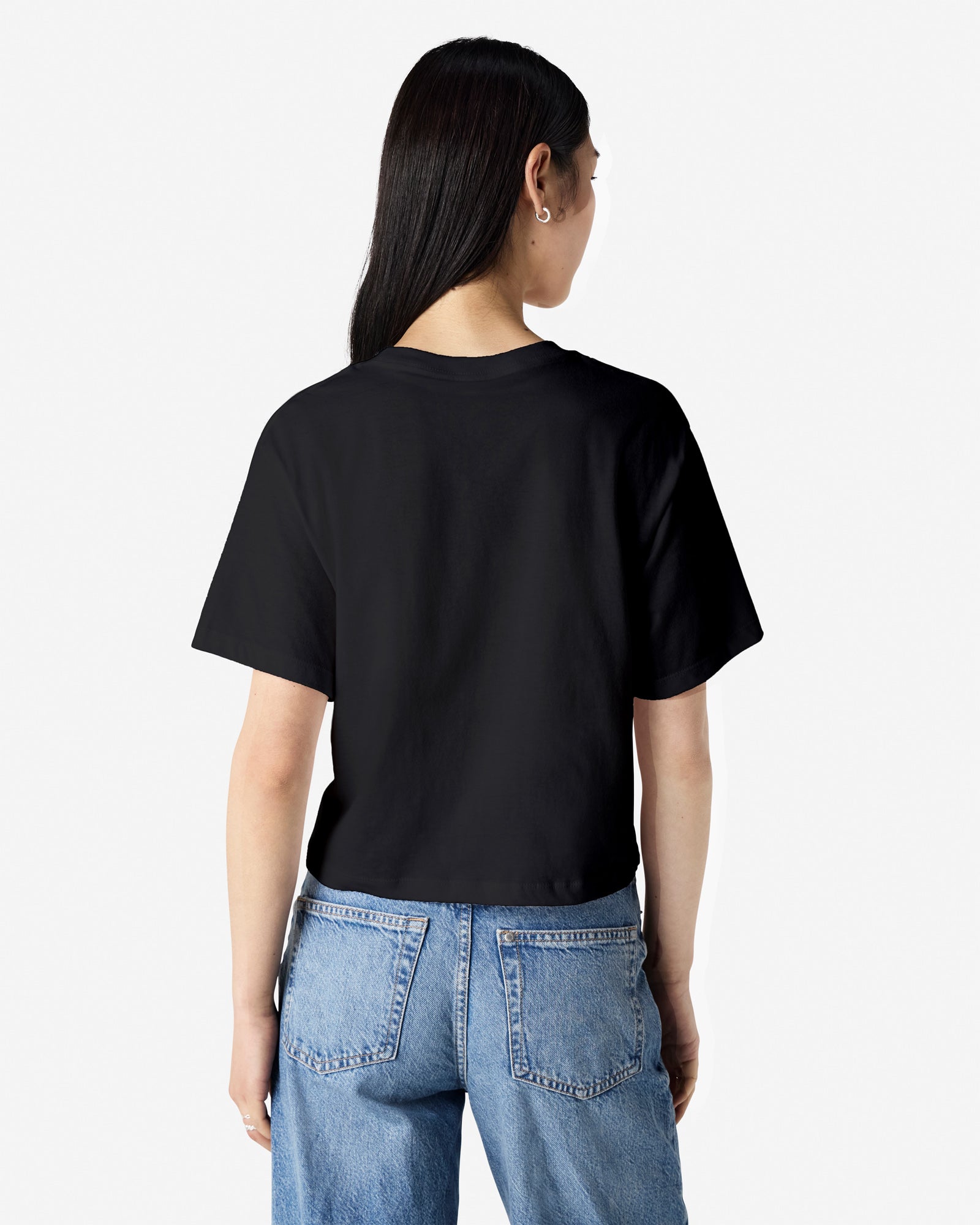 102 American Apparel Women's Fine Jersey Boxy T-Shirt