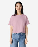 102 American Apparel Women's Fine Jersey Boxy T-Shirt