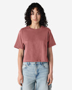102 American Apparel Women's Fine Jersey Boxy T-Shirt