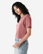 102 American Apparel Women's Fine Jersey Boxy T-Shirt
