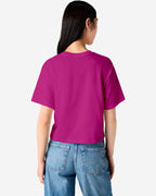 102 American Apparel Women's Fine Jersey Boxy T-Shirt