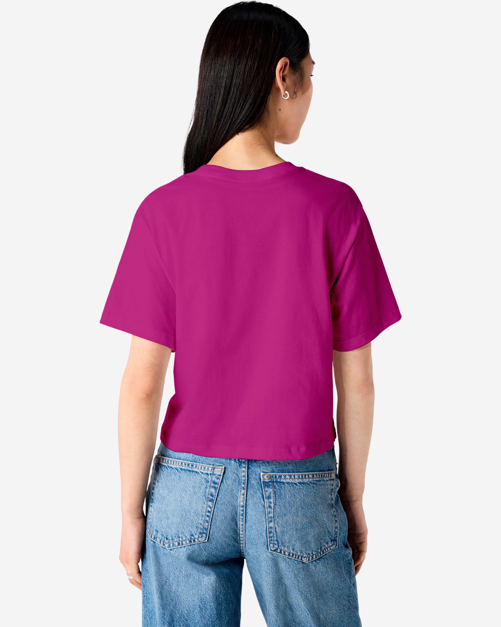 102 American Apparel Women's Fine Jersey Boxy T-Shirt