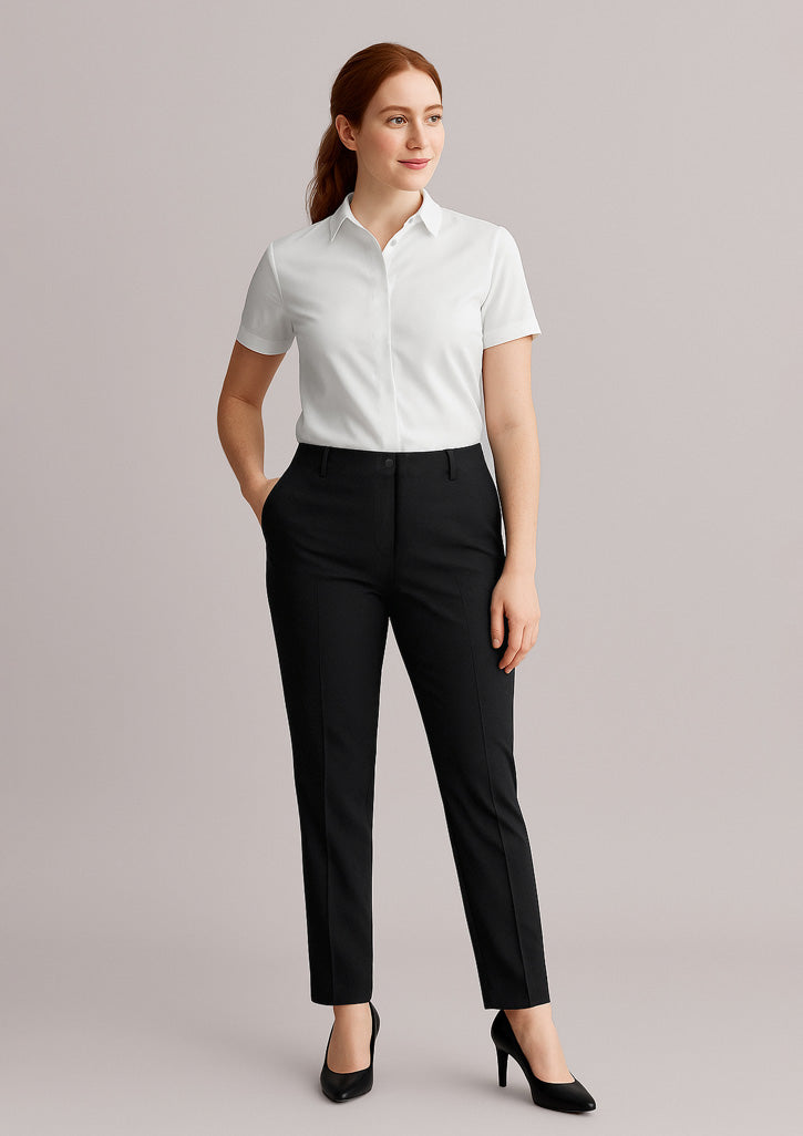 10722 Womens Siena Bandless Elastic Waist Pant