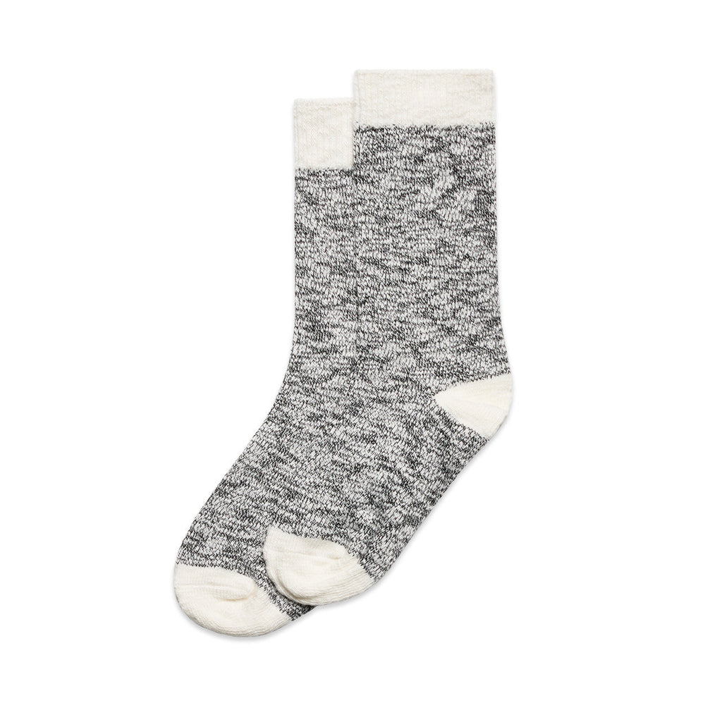 1217 SLUB SOCKS (2PK)