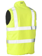 Bisley Taped Hi Vis Reversible Puffer Vest - BV0330HT