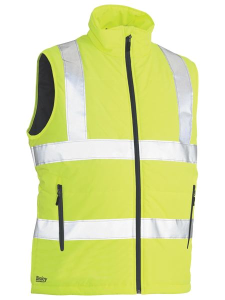 Bisley Taped Hi Vis Puffer Vest - BV0329HT