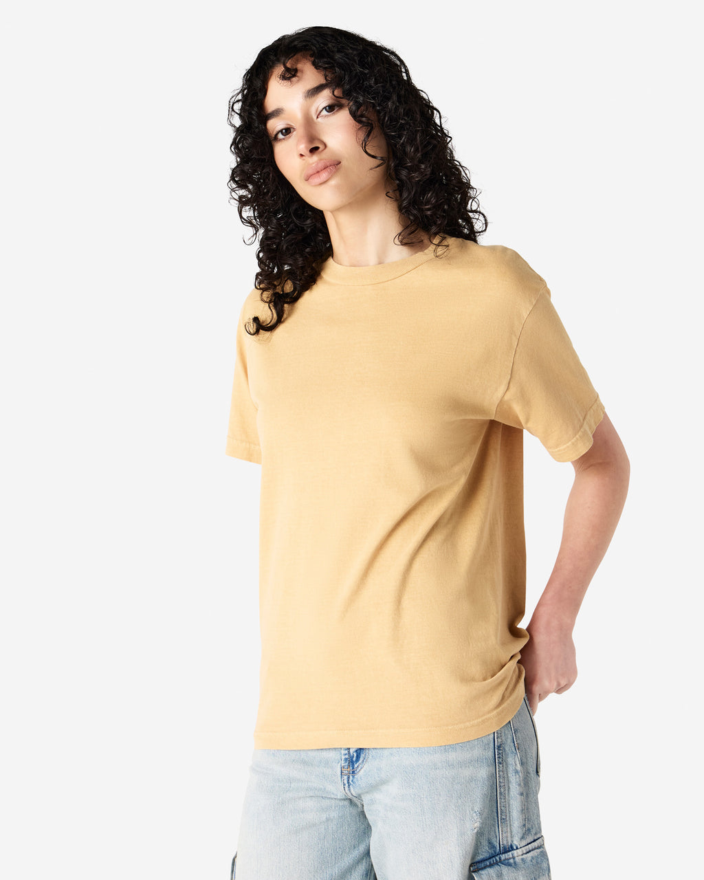 1301GD American Apparel Unisex Garment Dyed Heavyweight Cotton T-Shirt