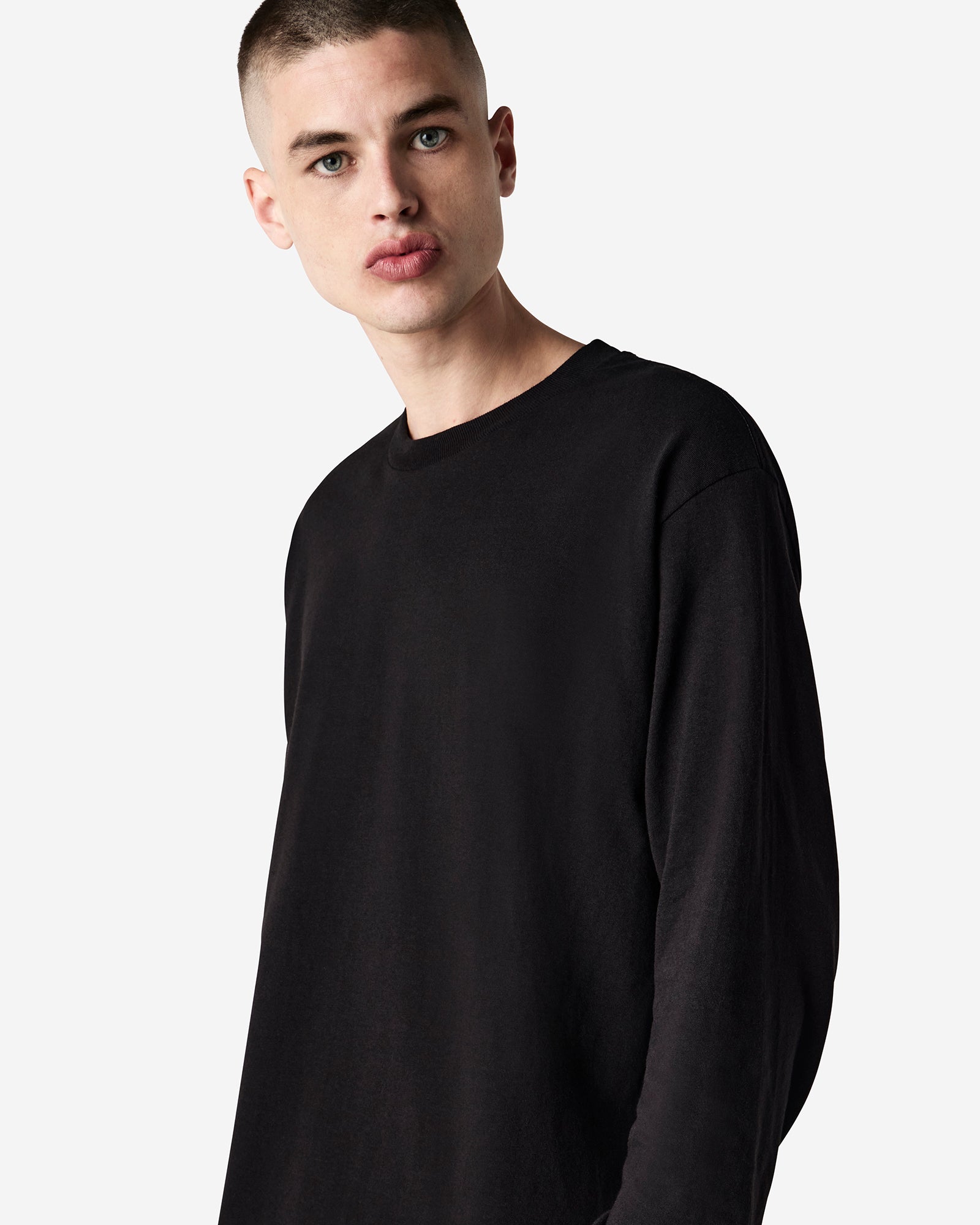1304 American Apparel Heavyweight Cotton Unisex Long Sleeve T-Shirt