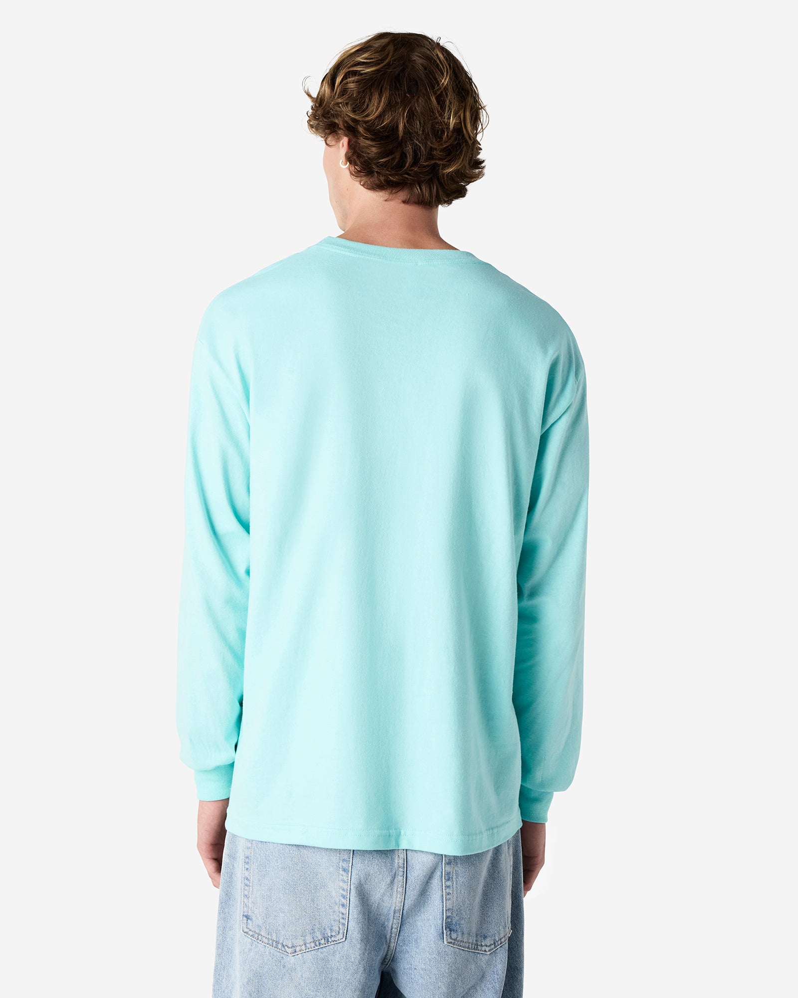1304 American Apparel Heavyweight Cotton Unisex Long Sleeve T-Shirt
