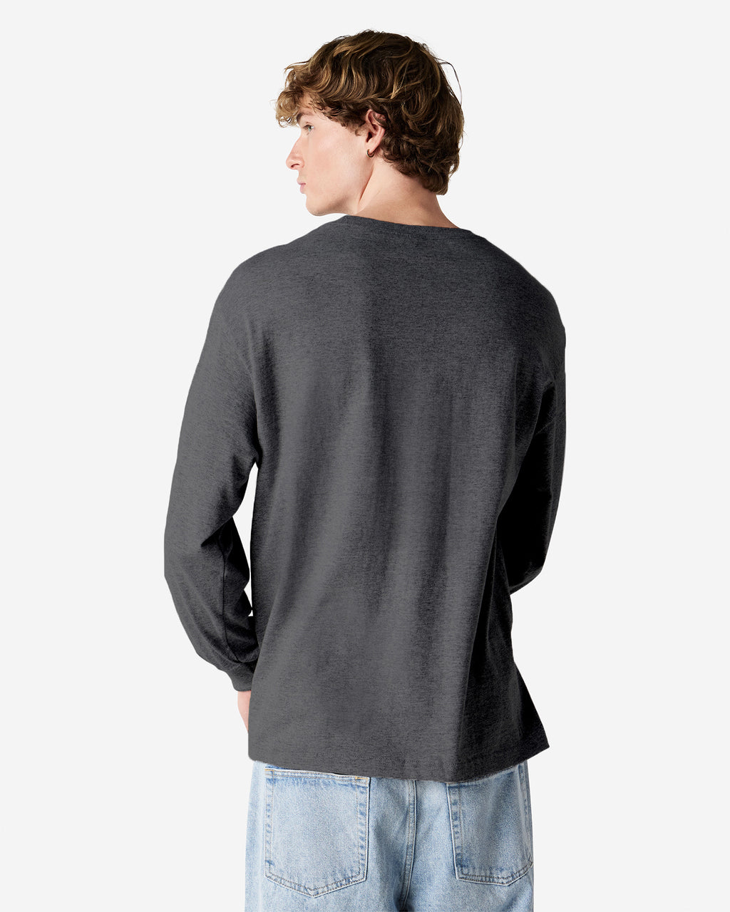 1304 American Apparel Heavyweight Cotton Unisex Long Sleeve T-Shirt