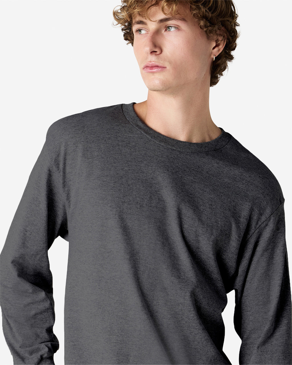 1304 American Apparel Heavyweight Cotton Unisex Long Sleeve T-Shirt