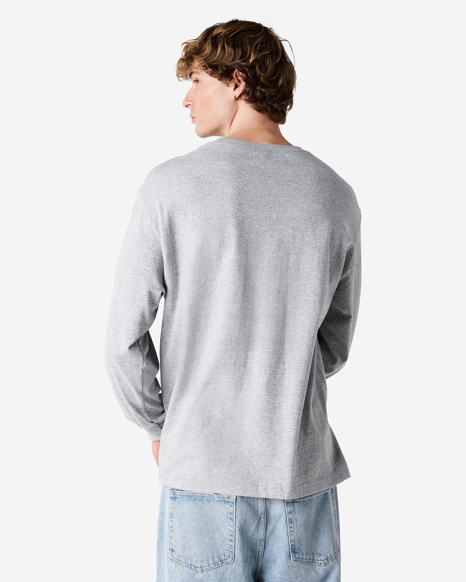 1304 American Apparel Heavyweight Cotton Unisex Long Sleeve T-Shirt