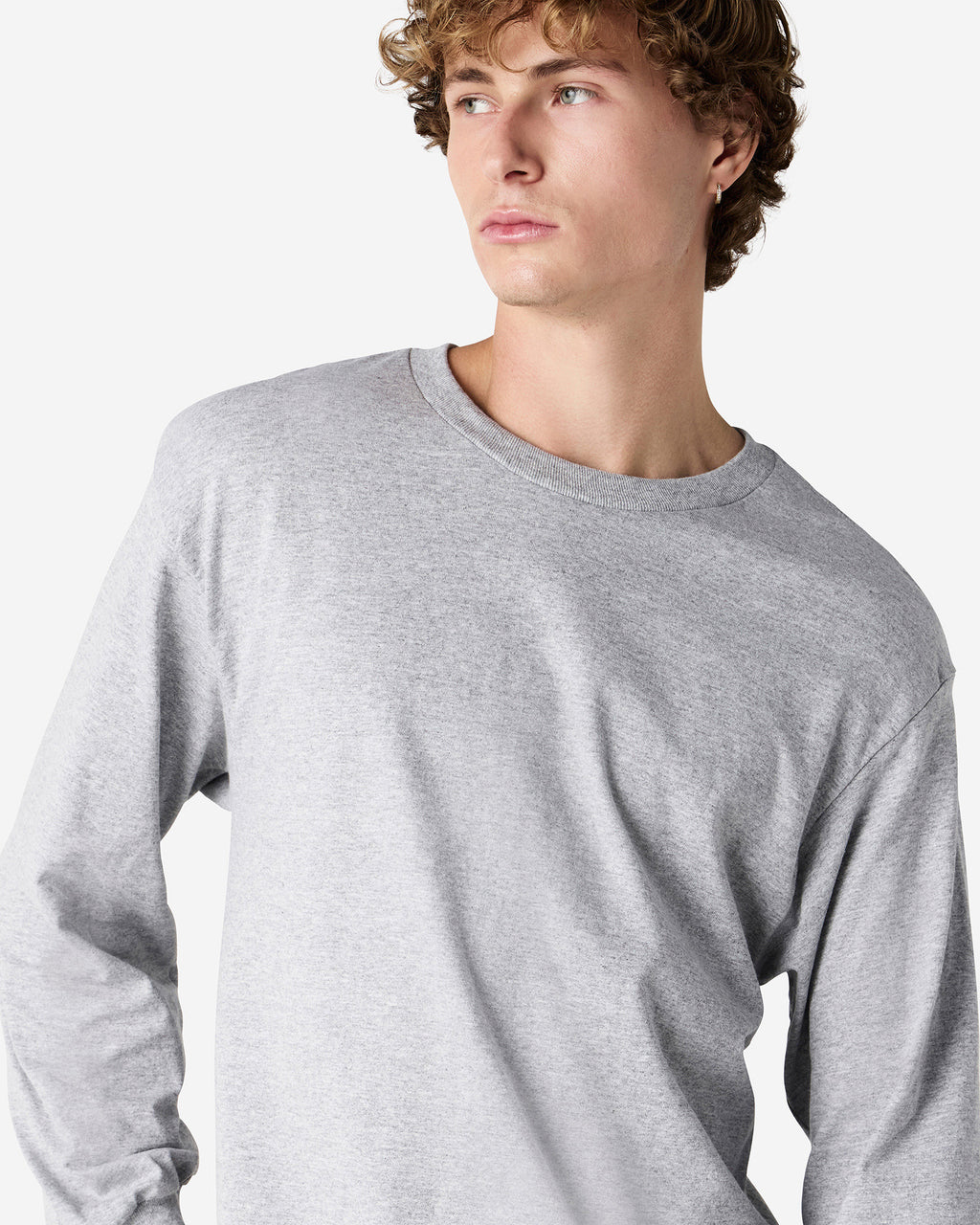 1304 American Apparel Heavyweight Cotton Unisex Long Sleeve T-Shirt