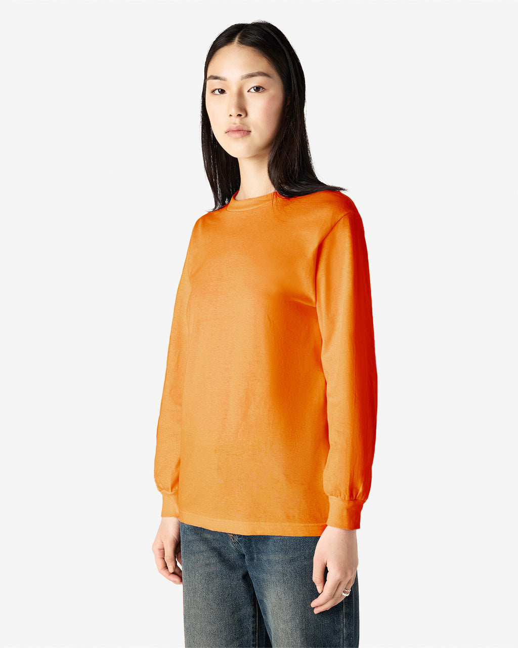 1304 American Apparel Heavyweight Cotton Unisex Long Sleeve T-Shirt