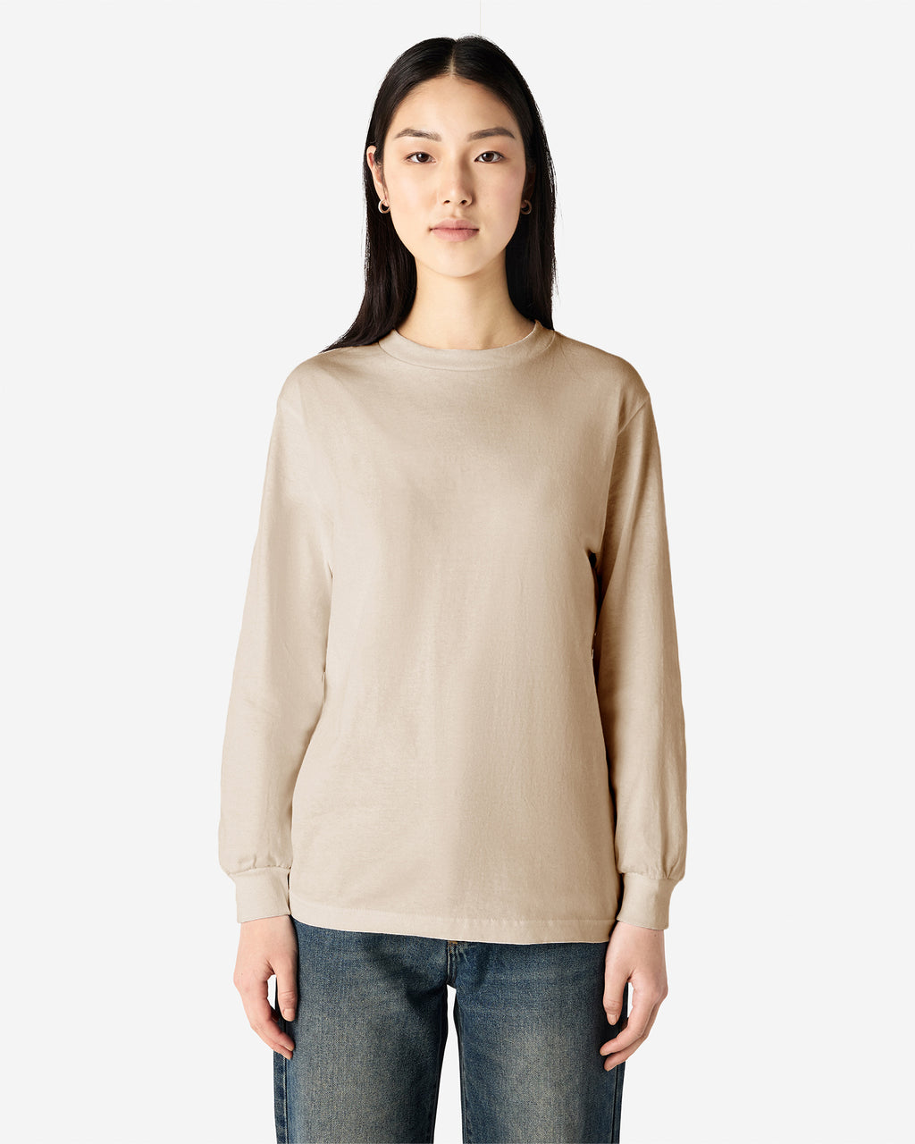 1304 American Apparel Heavyweight Cotton Unisex Long Sleeve T-Shirt