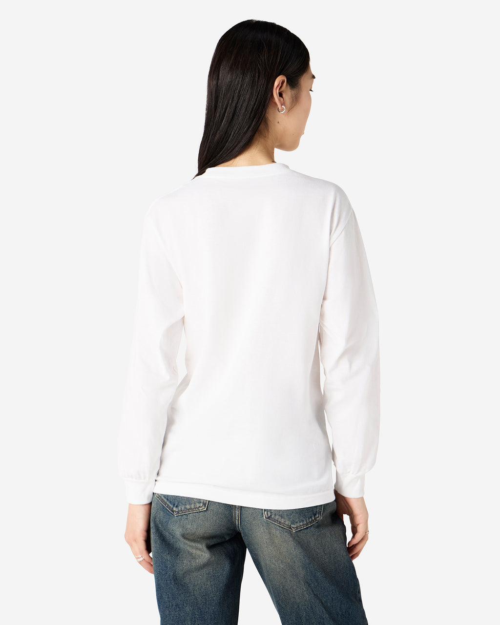 1304 American Apparel Heavyweight Cotton Unisex Long Sleeve T-Shirt
