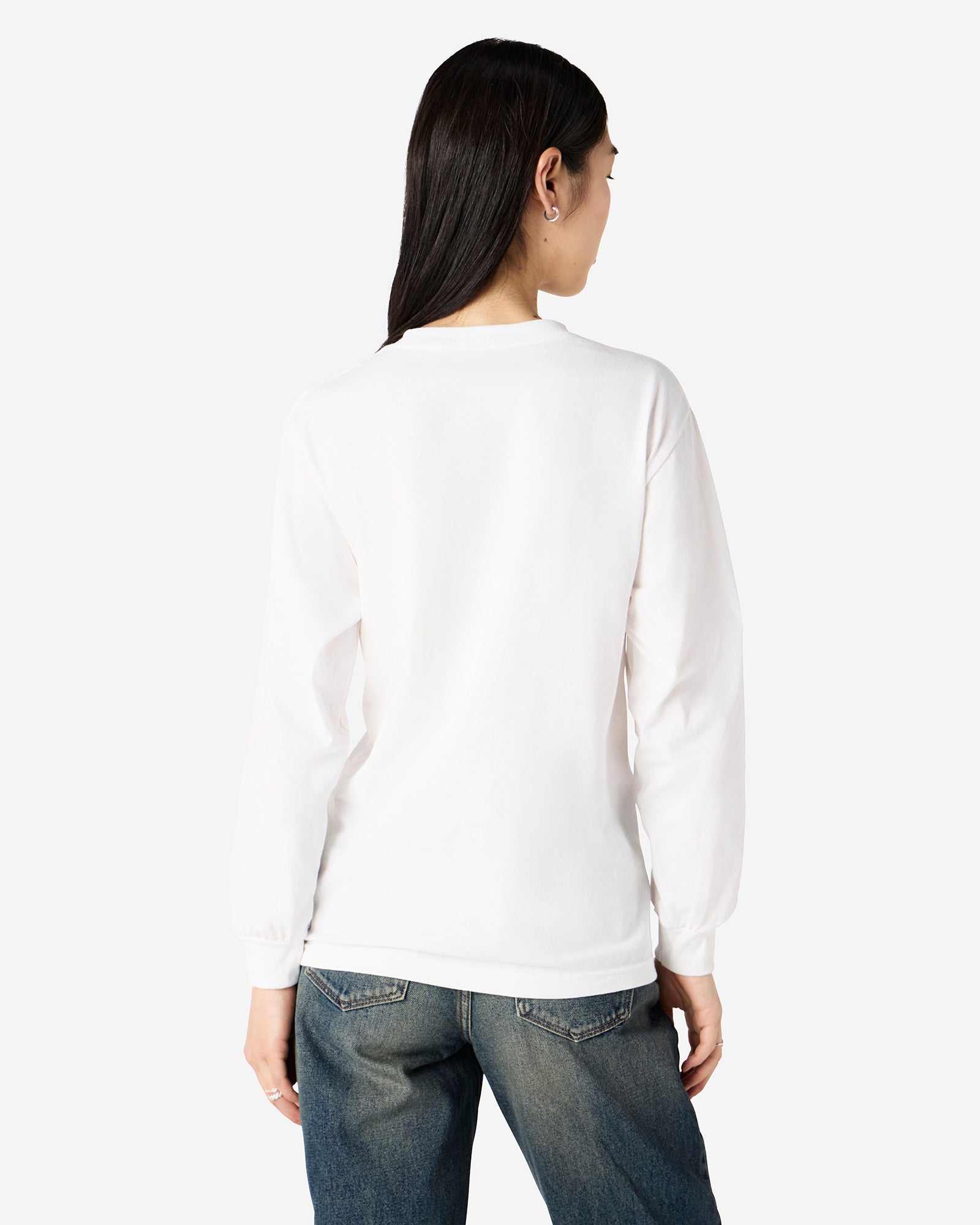1304 American Apparel Heavyweight Cotton Unisex Long Sleeve T-Shirt