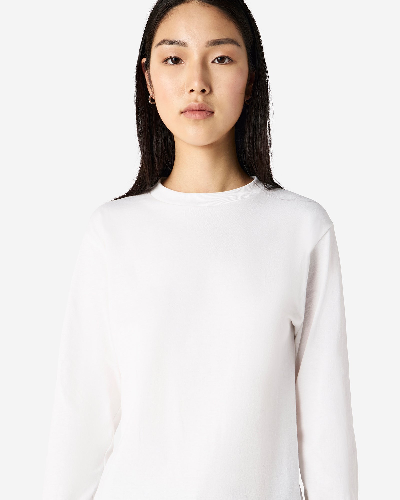 1304 American Apparel Heavyweight Cotton Unisex Long Sleeve T-Shirt