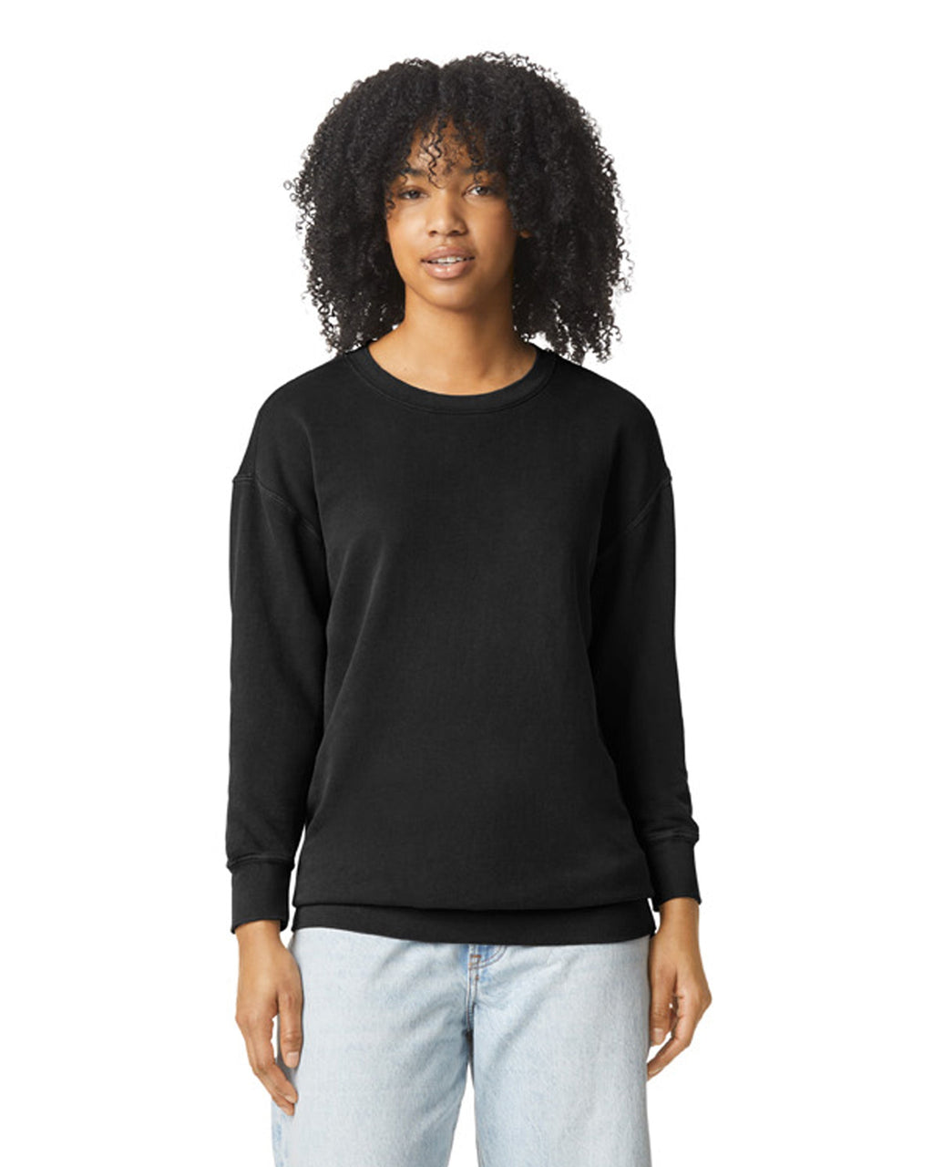 1466 Comfort Colors Adult Lightweight Crewneck Sweatshirt