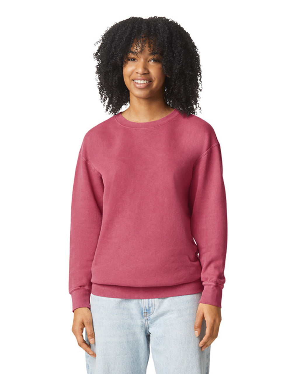 1466 Comfort Colors Adult Lightweight Crewneck Sweatshirt