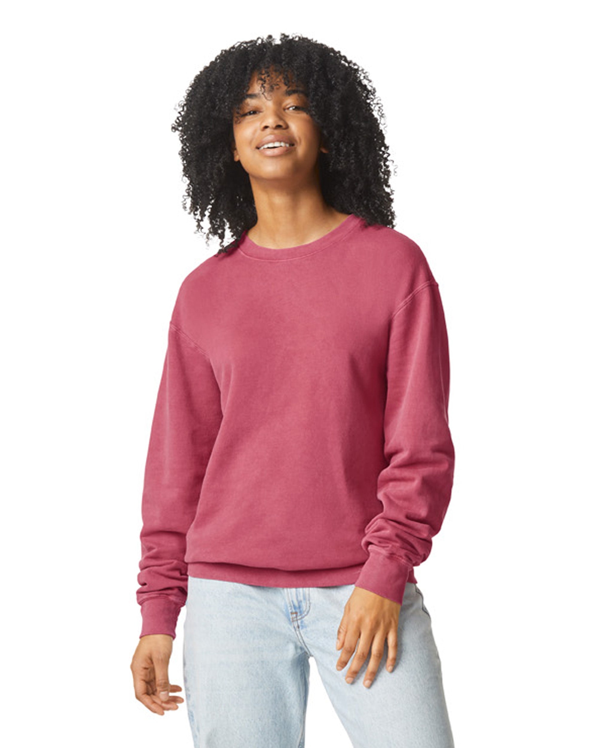 1466 Comfort Colors Adult Lightweight Crewneck Sweatshirt