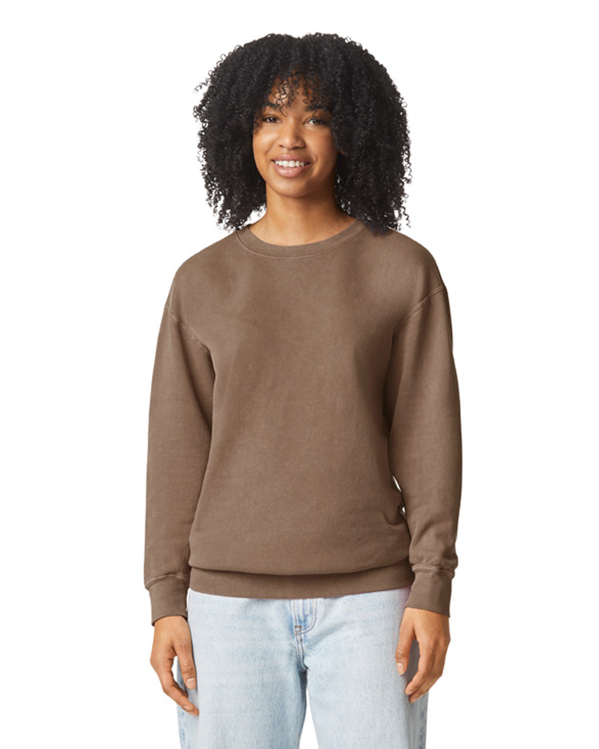 1466 Comfort Colors Adult Lightweight Crewneck Sweatshirt