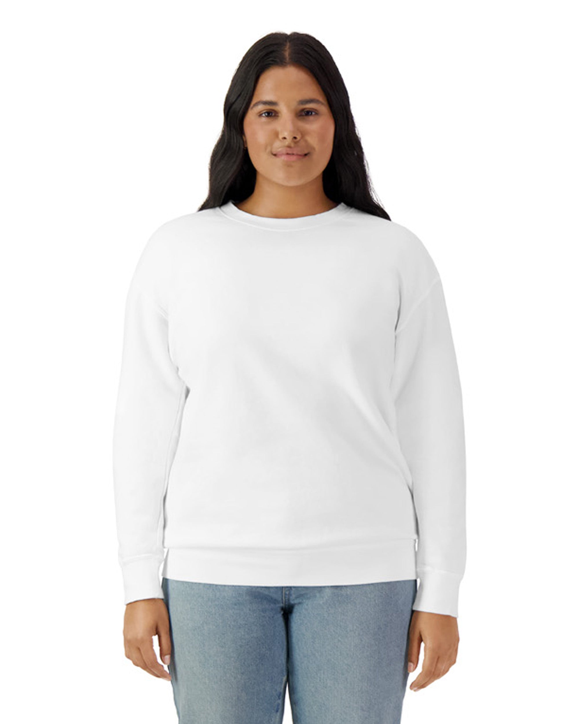 1466 Comfort Colors Adult Lightweight Crewneck Sweatshirt