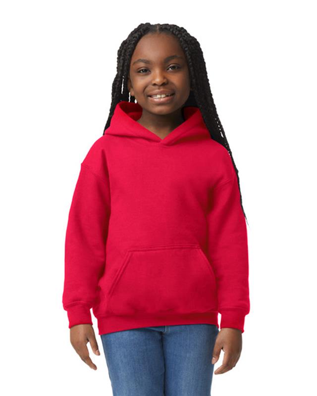 18500B Gildan Heavy Blend Youth Hooded Sweatshirt