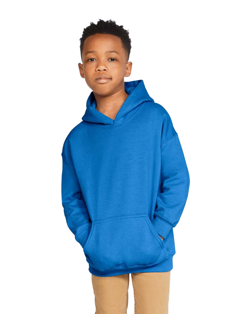 18500B Gildan Heavy Blend Youth Hooded Sweatshirt