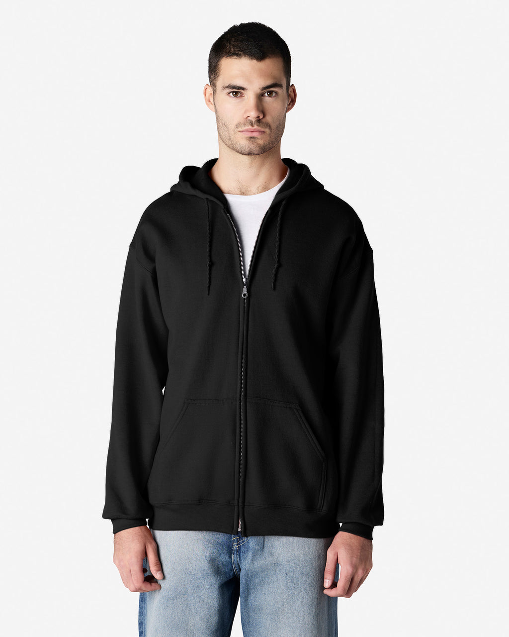 18600 Gildan Heavy Blend Adult Full Zip Hooded Sweatshirt