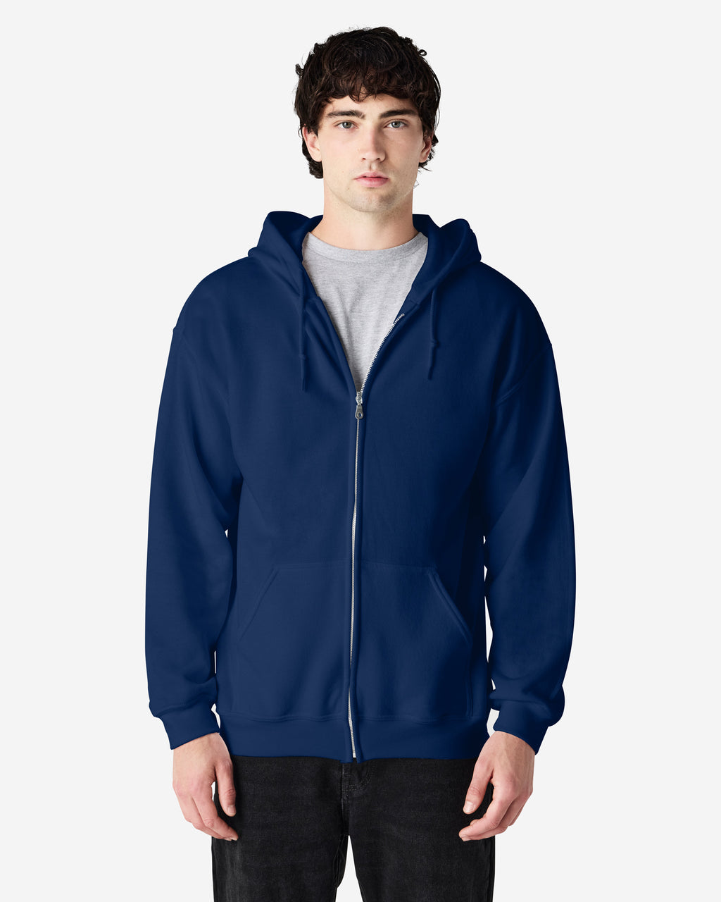 18600 Gildan Heavy Blend Adult Full Zip Hooded Sweatshirt