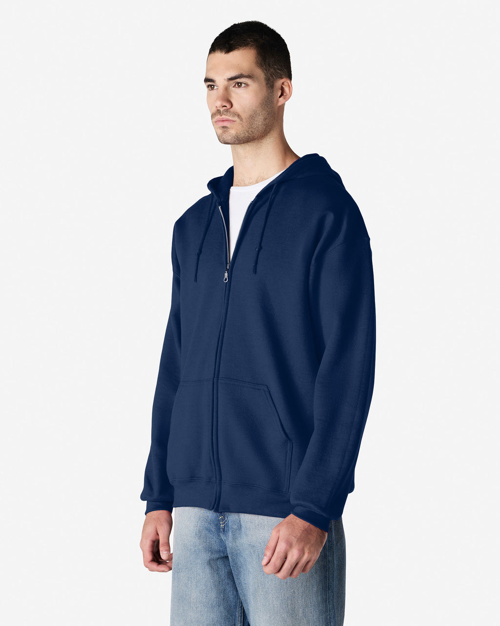 18600 Gildan Heavy Blend Adult Full Zip Hooded Sweatshirt