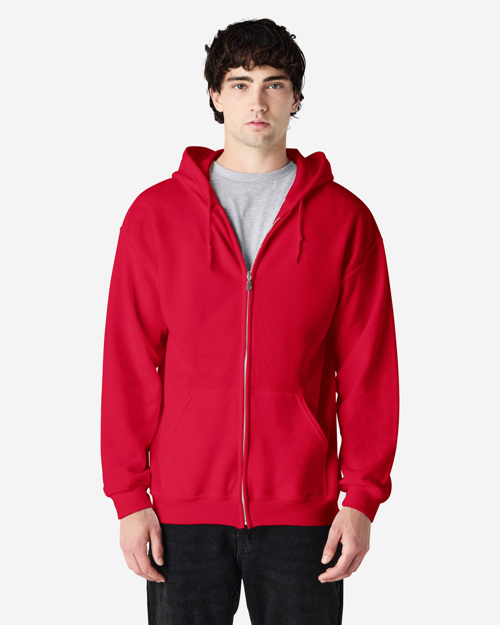 18600 Gildan Heavy Blend Adult Full Zip Hooded Sweatshirt