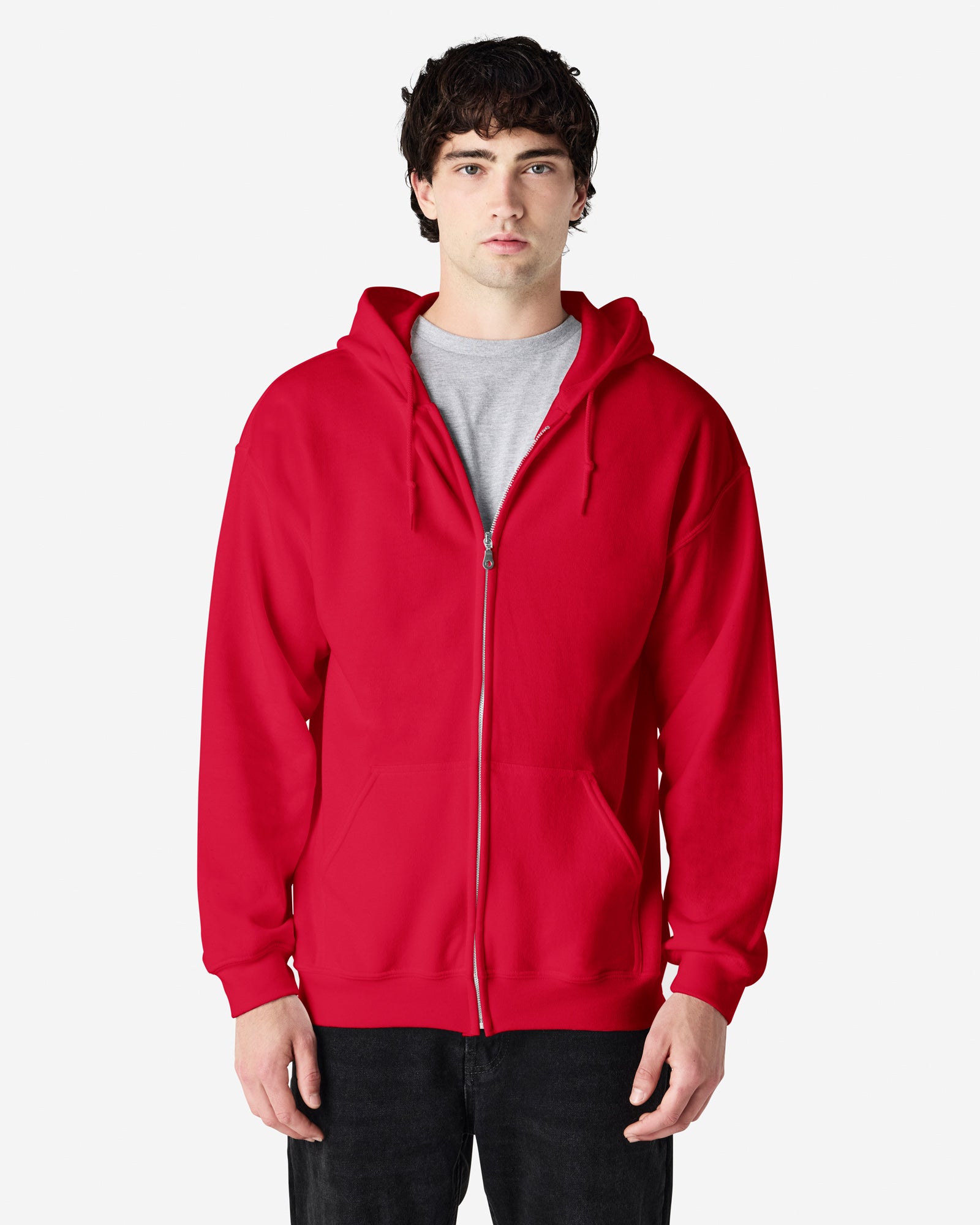 18600 Gildan Heavy Blend Adult Full Zip Hooded Sweatshirt