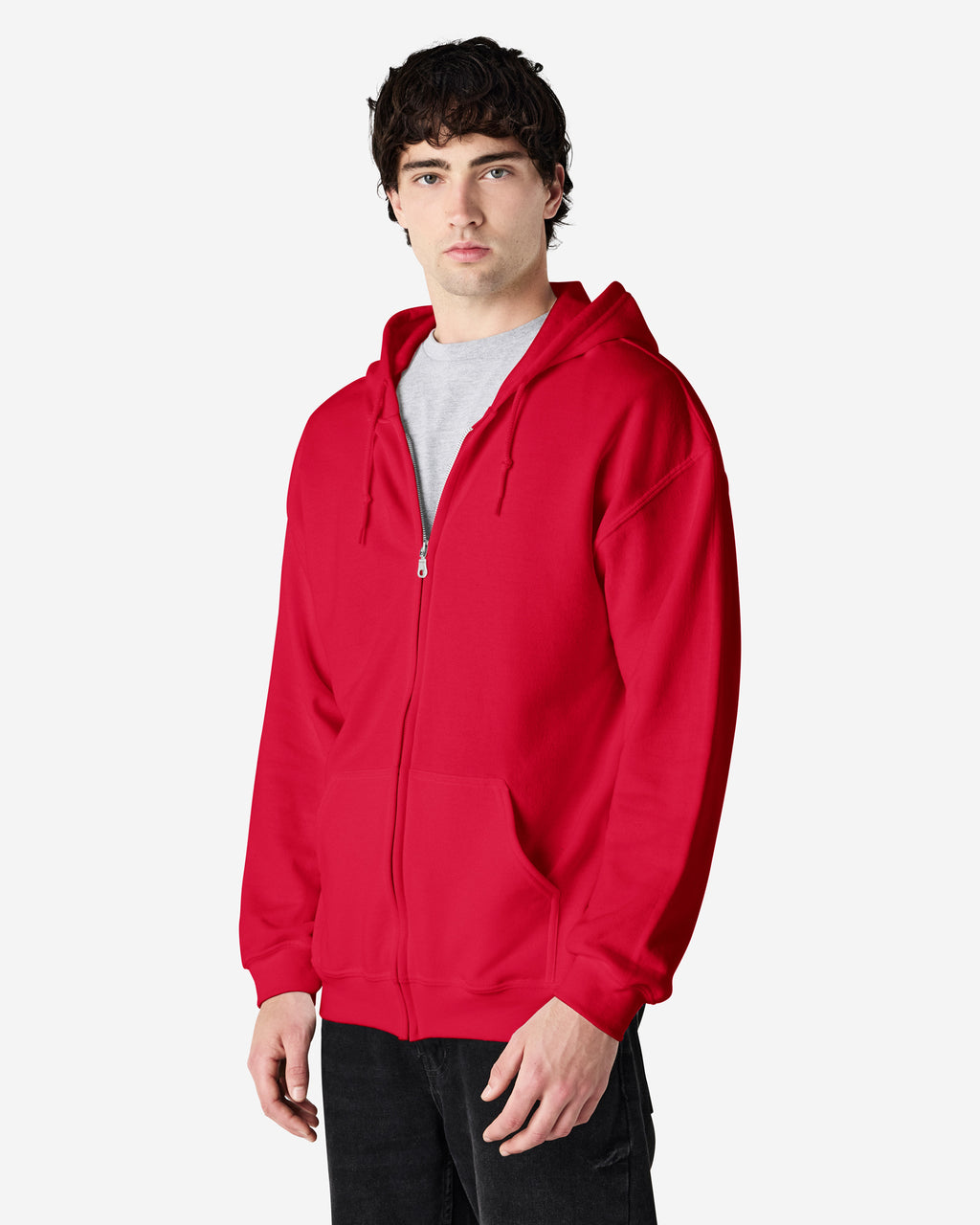 18600 Gildan Heavy Blend Adult Full Zip Hooded Sweatshirt