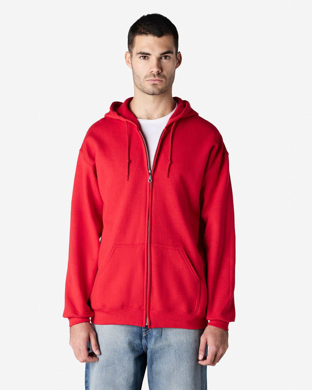 18600 Gildan Heavy Blend Adult Full Zip Hooded Sweatshirt