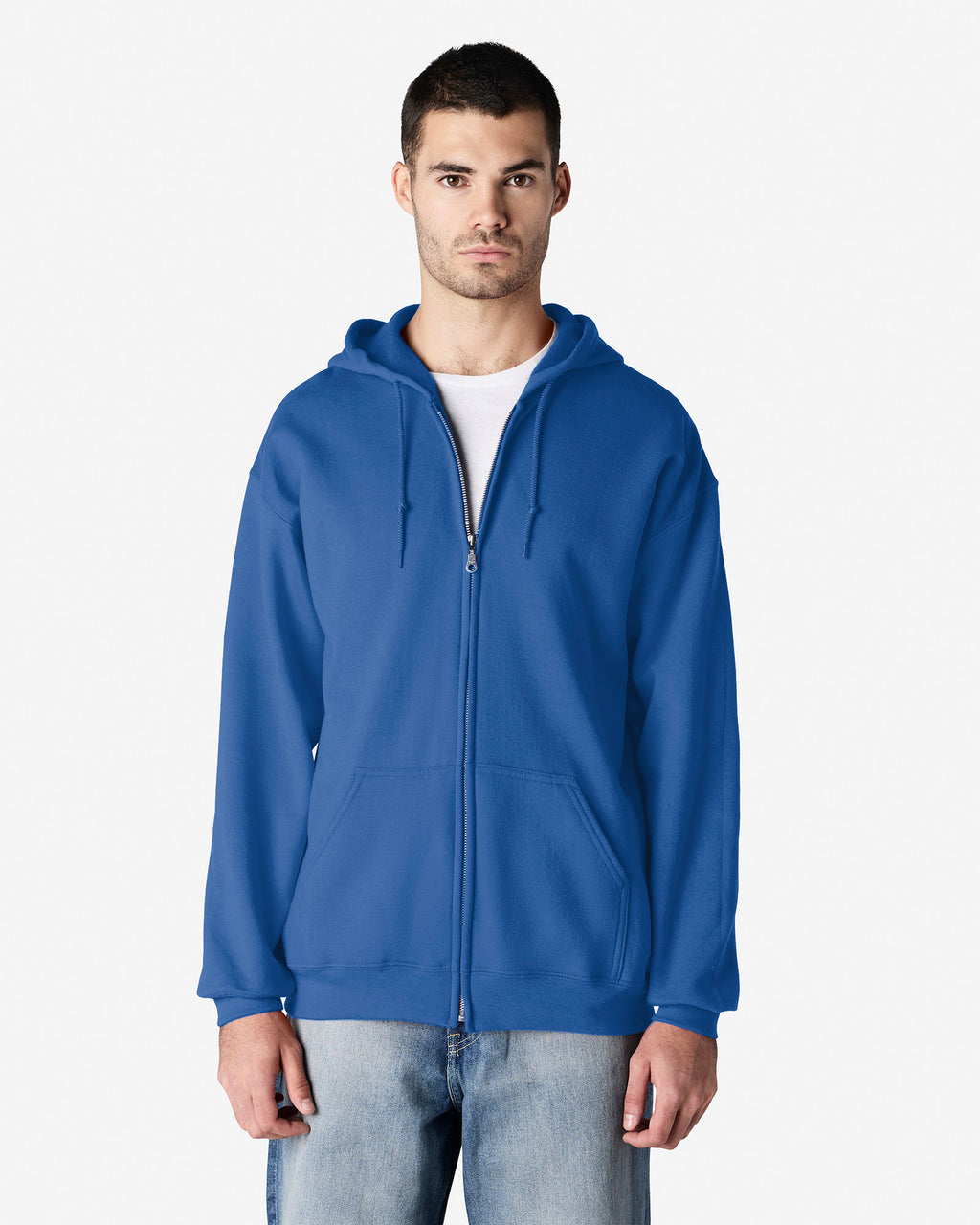 18600 Gildan Heavy Blend Adult Full Zip Hooded Sweatshirt