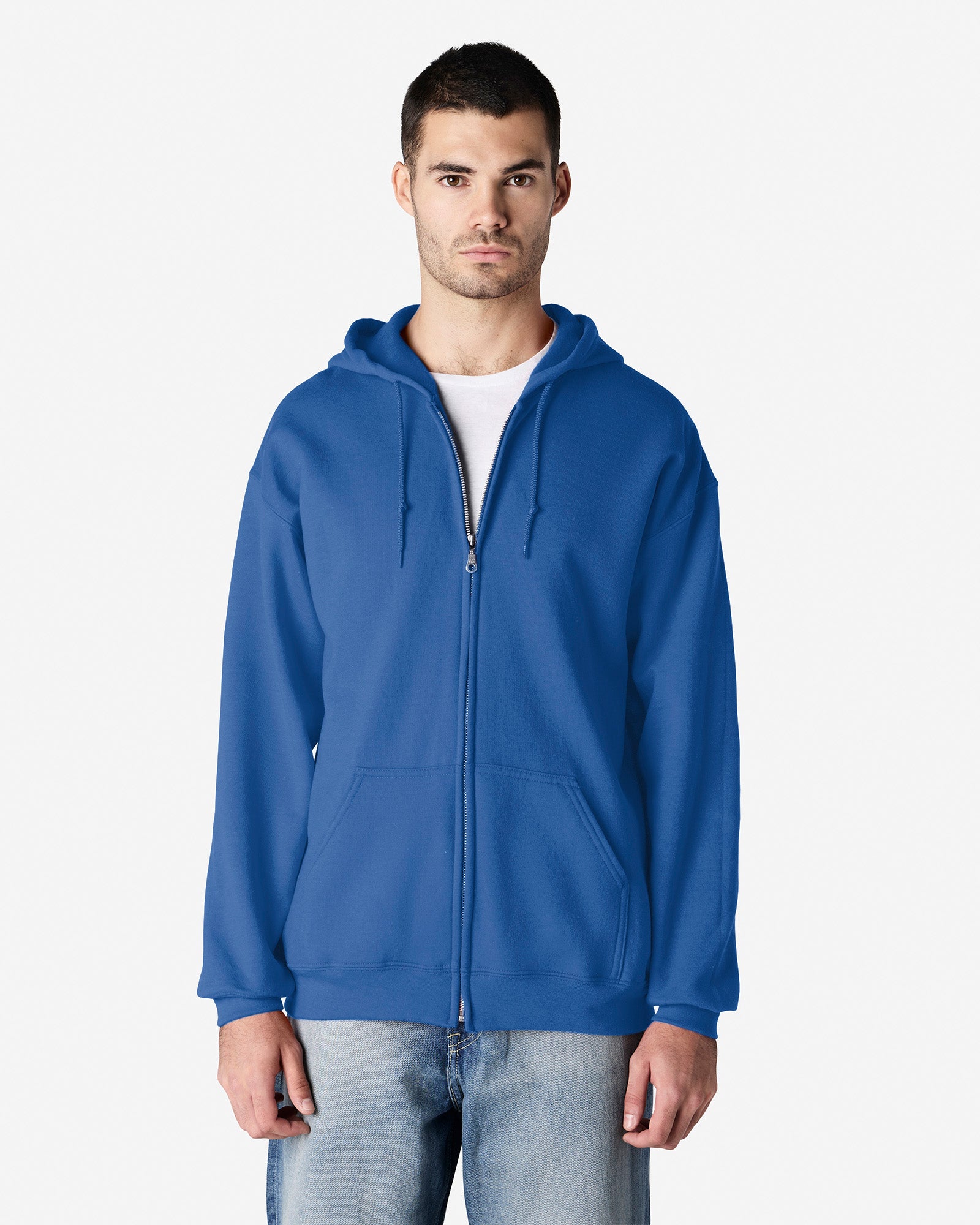 18600 Gildan Heavy Blend Adult Full Zip Hooded Sweatshirt