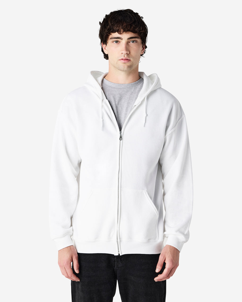 18600 Gildan Heavy Blend Adult Full Zip Hooded Sweatshirt