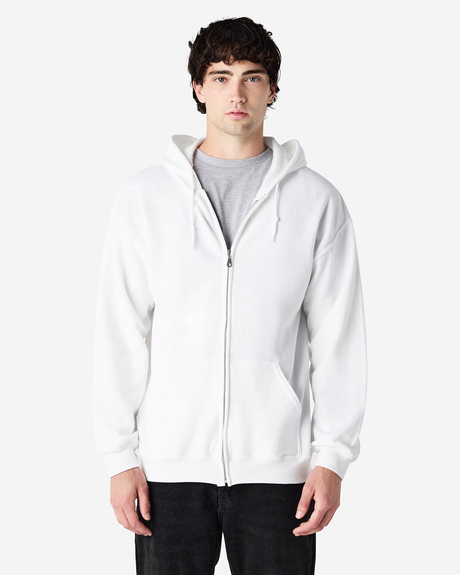 18600 Gildan Heavy Blend Adult Full Zip Hooded Sweatshirt