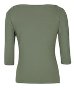 C of C Ladies 3/4 Sleeve Boat Neck Tee 1BT3