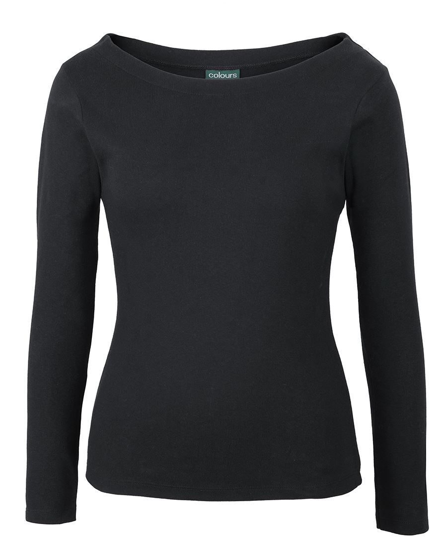 JBS C OF C L/S BOAT NECK TEE 1BTL