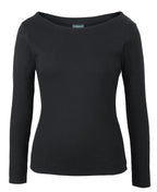 JBS C OF C L/S BOAT NECK TEE 1BTL