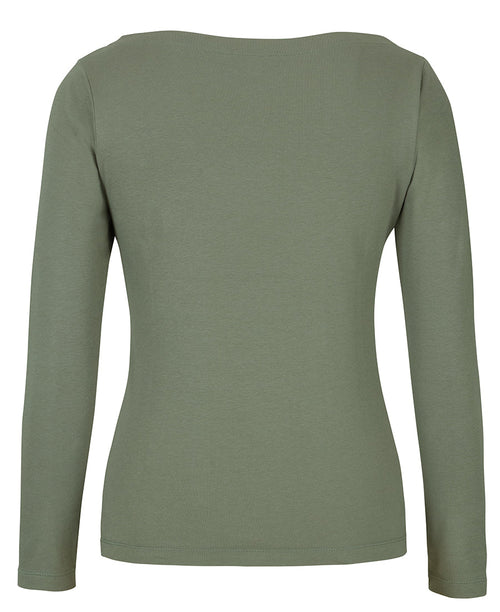 JBS C OF C L/S BOAT NECK TEE 1BTL