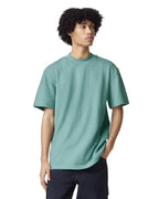 1PQ American Apparel Unisex Pique Mockneck T-shirt